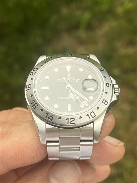 rolex explorer ii 16570 1994|rolex explorer ii 16570 price.